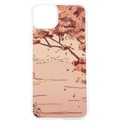 Pastel Nature , Art, Blue, Cute, Nature, Pink Iphone 15 Tpu Uv Print Case by kyorashop23