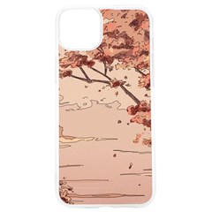 Pastel Nature , Art, Blue, Cute, Nature, Pink Iphone 15 Pro Tpu Uv Print Case by kyorashop23