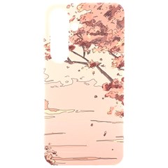 Pastel Nature , Art, Blue, Cute, Nature, Pink Samsung Galaxy S24 6 2 Inch Black Tpu Uv Case by kyorashop23