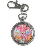 Marbling art Key Chain Watches Front