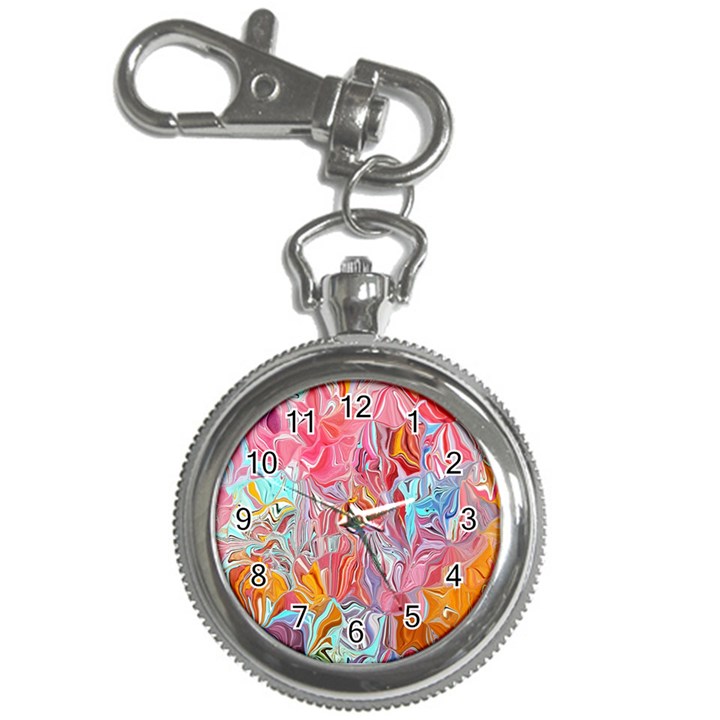 Marbling art Key Chain Watches