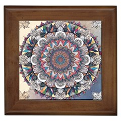 Pattern Nature Framed Tile