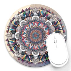 Pattern Nature Round Mousepad