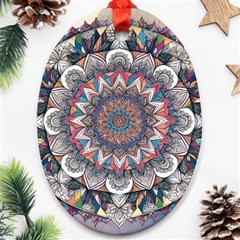 Pattern Nature Ornament (oval)