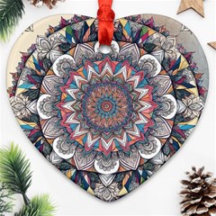 Pattern Nature Ornament (heart)