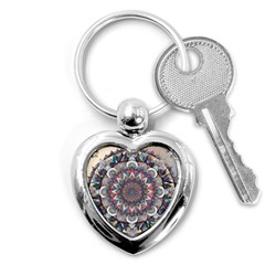 Pattern Nature Key Chain (heart)