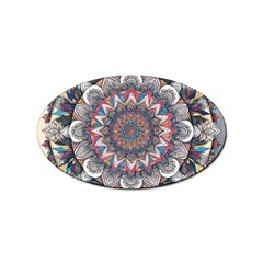 Pattern Nature Sticker Oval (10 Pack)