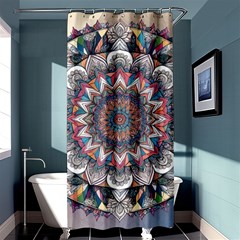 Pattern Nature Shower Curtain 36  X 72  (stall) 