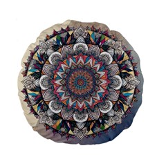 Pattern Nature Standard 15  Premium Flano Round Cushions by Maspions