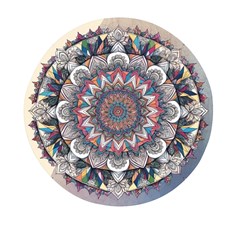 Pattern Nature Mini Round Pill Box (pack Of 5)