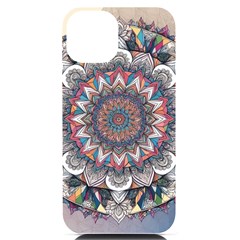 Pattern Nature Iphone 14 Black Uv Print Case