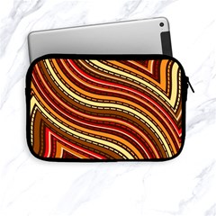 Waves Pattern Abstract Neutrals Apple Ipad Mini Zipper Cases