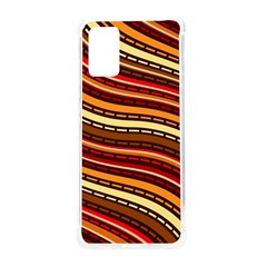 Waves Pattern Abstract Neutrals Samsung Galaxy S20 Plus 6 7 Inch Tpu Uv Case