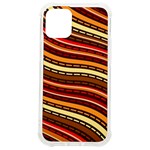 Waves Pattern Abstract Neutrals iPhone 12 mini TPU UV Print Case	 Front