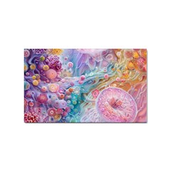 Cells Fluid Bubbles Sticker (rectangular) by Maspions