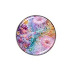 Cells Fluid Bubbles Hat Clip Ball Marker Front