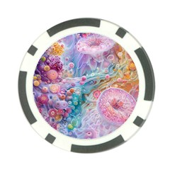 Cells Fluid Bubbles Poker Chip Card Guard (10 Pack) by Maspions