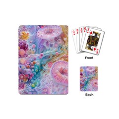 Cells Fluid Bubbles Playing Cards Single Design (mini)