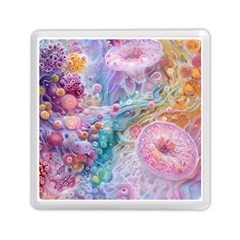 Cells Fluid Bubbles Memory Card Reader (square)