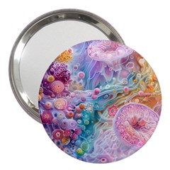 Cells Fluid Bubbles 3  Handbag Mirrors