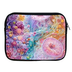 Cells Fluid Bubbles Apple Ipad 2/3/4 Zipper Cases