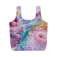 Cells Fluid Bubbles Full Print Recycle Bag (m) by Maspions