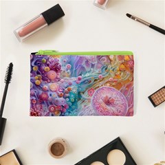 Cells Fluid Bubbles Cosmetic Bag (xs)