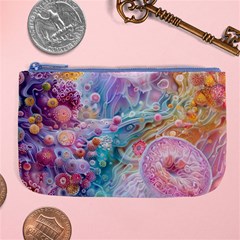 Cells Fluid Bubbles Large Coin Purse