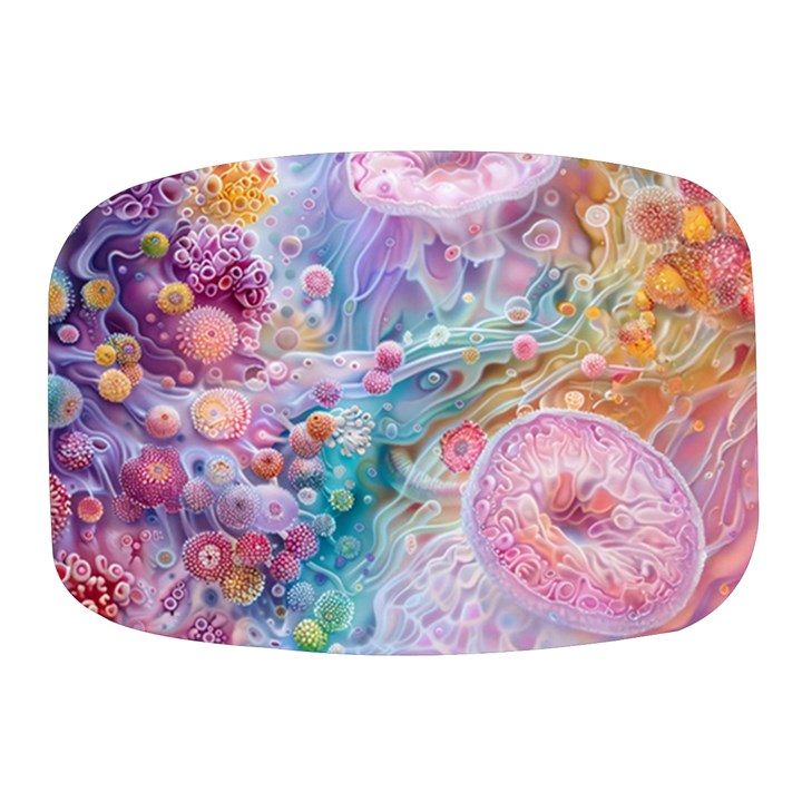 Cells Fluid Bubbles Mini Square Pill Box