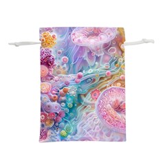 Cells Fluid Bubbles Lightweight Drawstring Pouch (s)