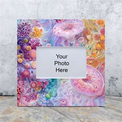 Cells Fluid Bubbles White Box Photo Frame 4  X 6  by Maspions