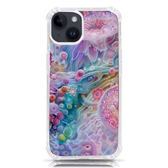 Cells Fluid Bubbles Iphone 14 Tpu Uv Print Case by Maspions