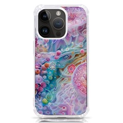 Cells Fluid Bubbles Iphone 14 Pro Tpu Uv Print Case