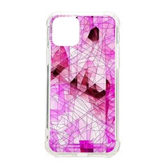 Pink Abstract Lineart Iphone 11 Pro 5 8 Inch Tpu Uv Print Case by Maspions