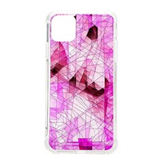 Pink Abstract Lineart Iphone 11 Pro Max 6 5 Inch Tpu Uv Print Case by Maspions