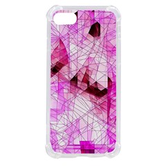 Pink Abstract Lineart Iphone Se by Maspions