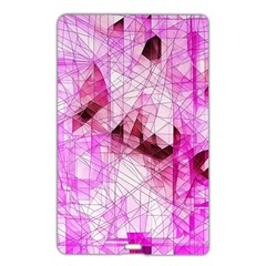 Pink Abstract Lineart Name Card Style Usb Flash Drive by Maspions