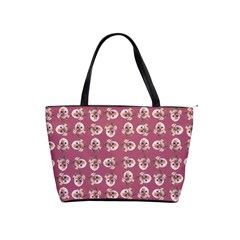 Whimsy Chickens Pattern Classic Shoulder Handbag by dflcprintsclothing