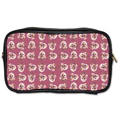 Whimsy Chickens Pattern Toiletries Bag (two Sides) by dflcprintsclothing