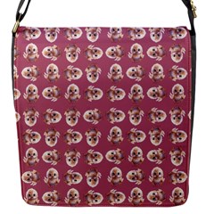 Whimsy Chickens Pattern Flap Closure Messenger Bag (s) by dflcprintsclothing