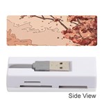 Pastel Nature , Art, Blue, Cute, Nature, Pink Memory Card Reader (Stick) Front