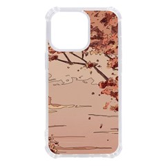 Pastel Nature , Art, Blue, Cute, Nature, Pink Iphone 13 Pro Tpu Uv Print Case by kyorashop23