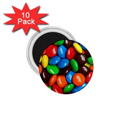 Colorful Candy Background, Close-up 1 75  Magnets (10 Pack)  by kyorashop23