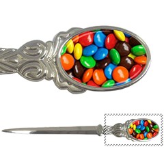 Colorful Candy Background, Close-up Letter Opener by kyorashop23