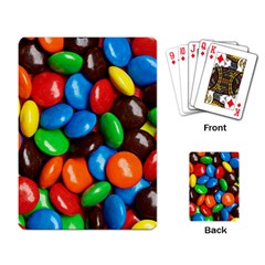 Colorful Candy Background, Close-up Playing Cards Single Design (rectangle)