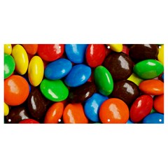 Colorful Candy Background, Close-up Banner And Sign 8  X 4  by kyorashop23