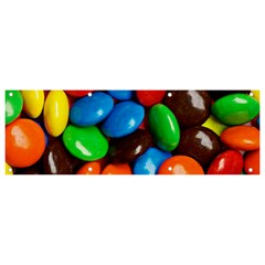 Colorful Candy Background, Close-up Banner And Sign 9  X 3  by kyorashop23