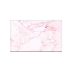 Pink Marble, Gold, Marble, Pattern, Pink, Rose Sticker (rectangular) by kyorashop23