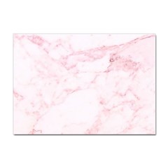 Pink Marble, Gold, Marble, Pattern, Pink, Rose Sticker A4 (100 Pack) by kyorashop23