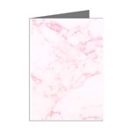 Pink Marble, Gold, Marble, Pattern, Pink, Rose Mini Greeting Cards (Pkg of 8) Right